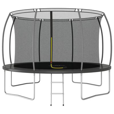 vidaXL Set trampolina okrugli 366 x 80 cm 150 kg