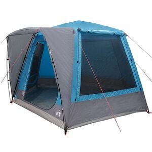 vidaXL Kamping &scaron;ator Kabina Plava 420 x 420 x 227 cm Poliester