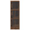 vidaXL Highboard Staro drvo 35 x 37 x 109 cm Konstruirano drvo