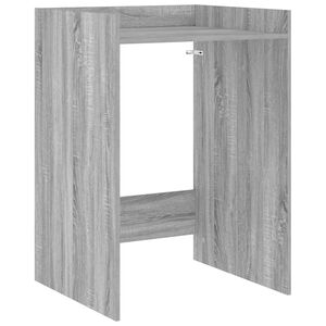vidaXL Ormar za perilicu rublja Siva Sonoma 67,5 x 62 x 97 cm