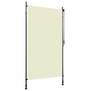 vidaXL Vanjska roleta 120 x 270 cm krem