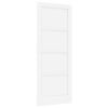vidaXL Unutarnja vrata 83 x 211 cm &Scaron;perploča Bijela