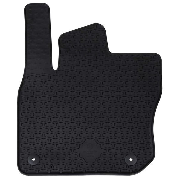 vidaXL Auto tepih 4 pcs Crna prikladno za VW TIGUAN MHEV & PHEV 2024-