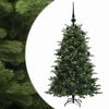 vidaXL Umjetno božićno drvce s kuglicom 150 cm 150 LED lampica