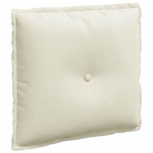 vidaXL Jastuk za leđa Krem 50 x 45 cm Kordura tekstil