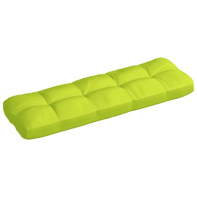 vidaXL Jastuk za sofu od paleta jarko zeleni 120 x 40 x 10 cm