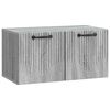 vidaXL TV ormar za zid Siva sonoma 59,5 x 31 x 30 cm Konstruirano drvo