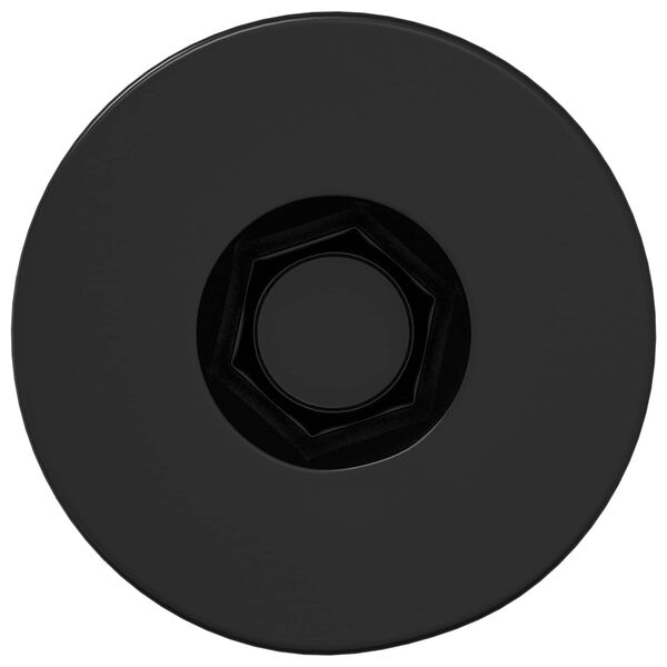 vidaXL &Scaron;estarasti vijak s čepom 12 pcs Crna M5 x 40 mm Željezo