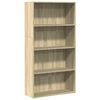 vidaXL Regal za knjige boja hrasta 80x30x152 cm od konstruiranog drva