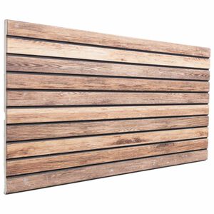 vidaXL Zidne panele 5 kom. 100 x 50 cm Svijetlosmeđa EPS pjena