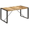 vidaXL Blagovaonski stol od masivnog drva manga 160 x 80 x 75 cm