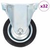 vidaXL Fiksni kotačići 32 kom 75 mm