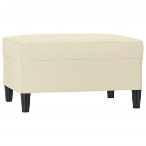 vidaXL Tabure krem 70 x 55 x 41 cm od umjetne kože