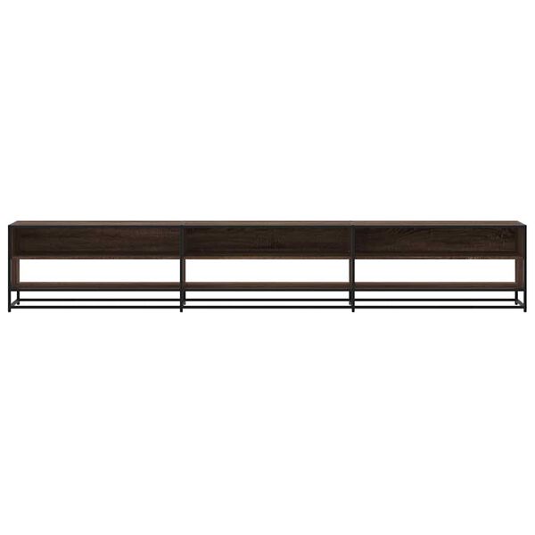 vidaXL TV ormarić smeđi hrast 270x40x46 cm konstruirano drvo