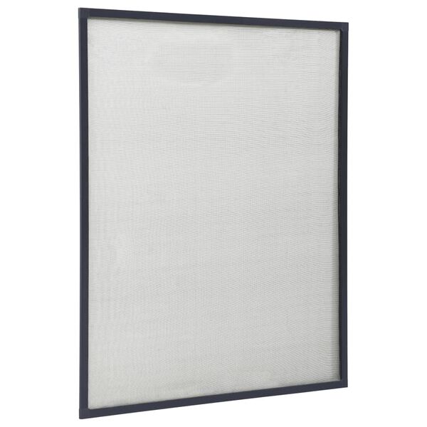vidaXL Zaslon protiv insekata za prozore antracit 100 x 120 cm