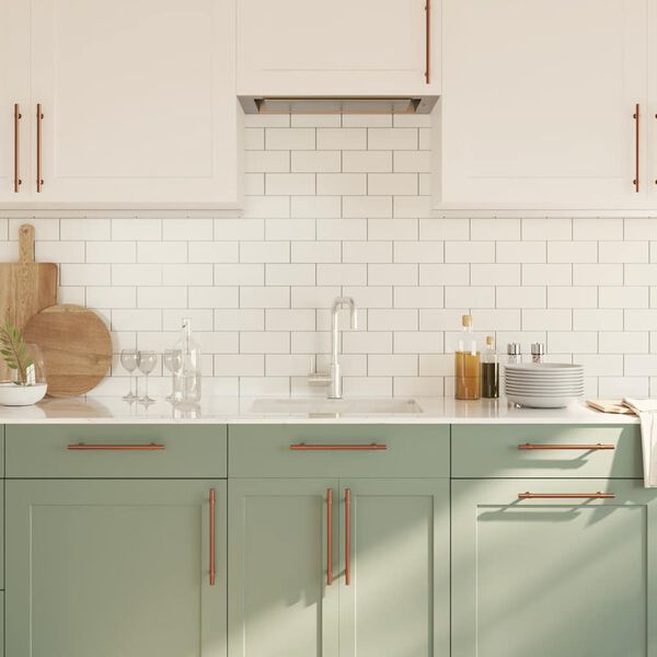 vidaXL Ručke za ormarić 5 kom brončane 192 mm od nehrđajućeg čelika