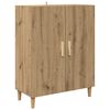 vidaXL Highboard Umjetnički hrast 69,5 x 34 x 180 cm
