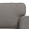 vidaXL Sofa 2 pcs Sivo-smeđa 155 x 82 x 80 cm tkanina