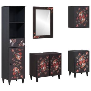 vidaXL Set ormarića za kupaonicu 5 kom. 62 x 33 x 58 cm