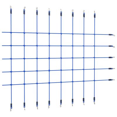 vidaXL Mreža za penjanje 200 x 150 cm plava