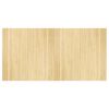 vidaXL Tepih pravokutni svijetli prirodni 100 x 200 cm od bambusa