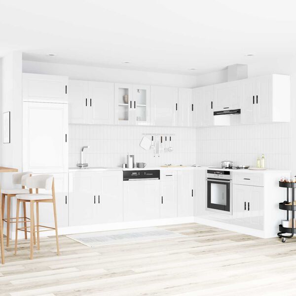 vidaXL Kuhinjski ormarić za sudoper Porto Bijelo 80 x 46 x 81,5 cm