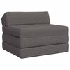 vidaXL Sofa na razvlačenje Svjetlosiva 200 x 70 x 10 cm Tkanina