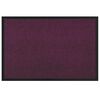 vidaXL Otirač Bordo 80 x 120 x 1,2 cm Teddy tkanina