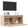 vidaXL Zidni ormarić 80 x 30 x 35 cm od masivne borovine