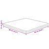 vidaXL Četvrtasta stolna ploča 60x60x1,5 cm netretirana hrastovina