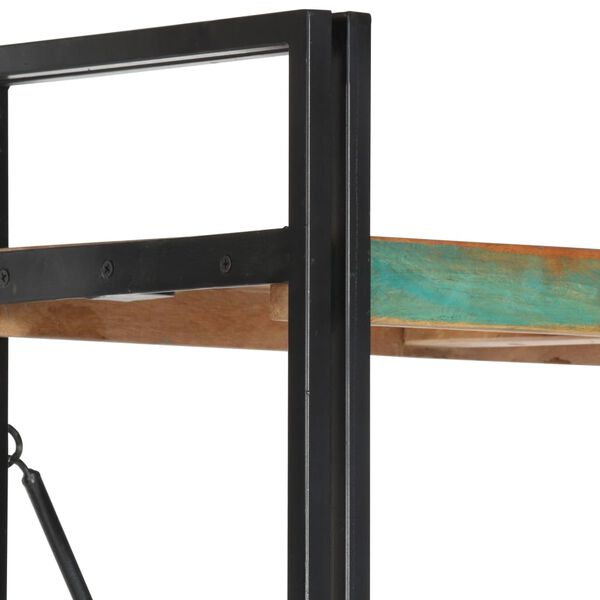 vidaXL Police za knjige s 5 razina 90 x 30 x 180 cm obnovljeno drvo