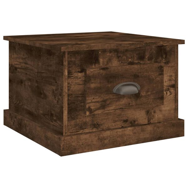 vidaXL Stolić za kavu boja hrasta 50 x 50 x 35 cm konstruirano drvo