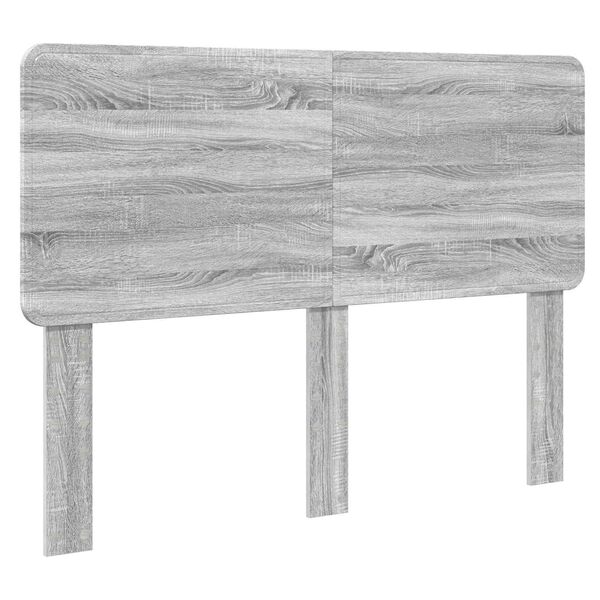 vidaXL Uzglavlje Siva Sonoma 160 cm Konstruirano drvo