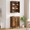 vidaXL Highboard 2 pcs Staro drvo Konstruirano drvo