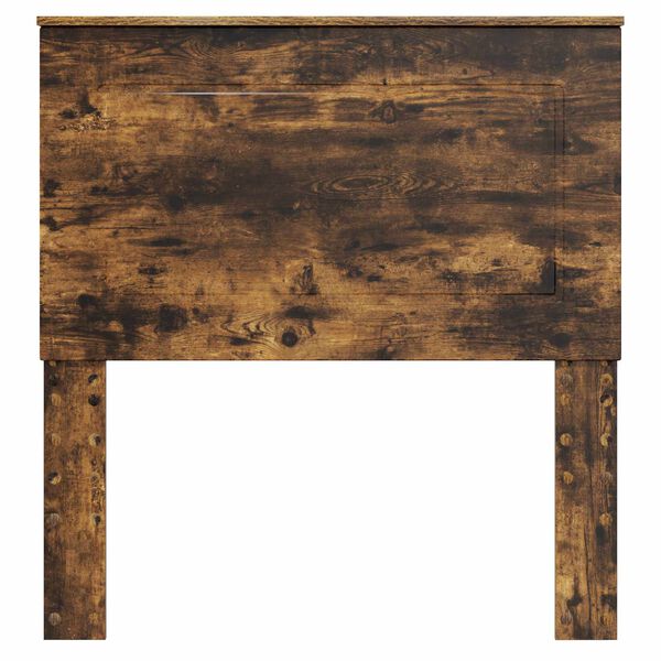 vidaXL Uzglavlje Dimljeni Hrast Konstrukcijsko drvo