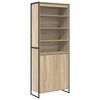 vidaXL Visoki ormari Sonoma 79 x 36 x 200 cm Konstruirano drvo