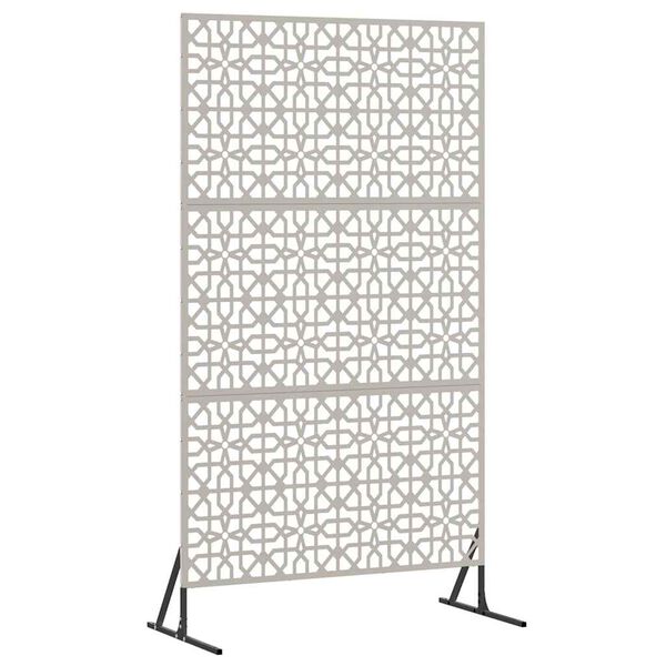 vidaXL Zaslon za privatnost Siva 100 x 50 x 180 cm