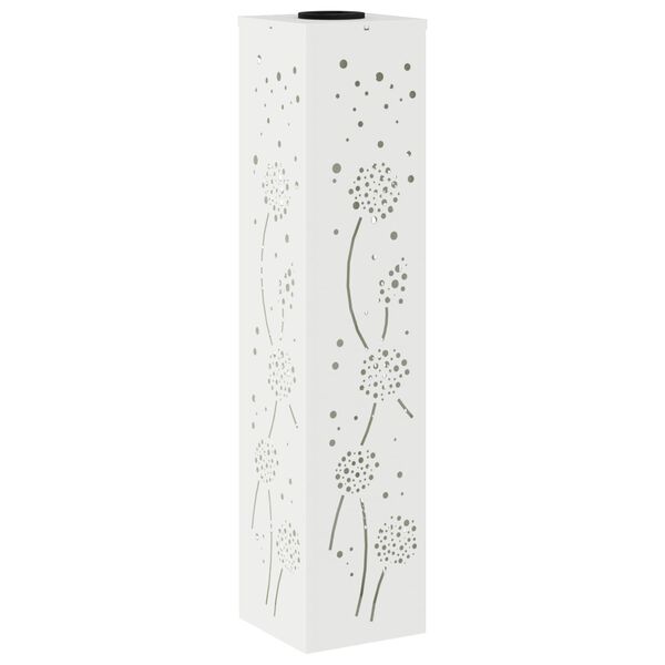 vidaXL Solarna LED svjetlost za stazu 2 pcs Bijelo