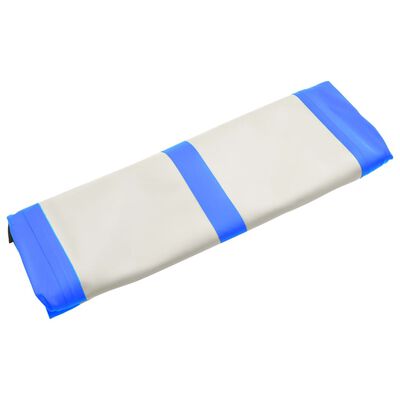 vidaXL Strunjača na napuhavanje s crpkom 60 x 100 x 20 cm PVC plava