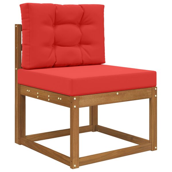 vidaXL Jastuk za vanjsku sofU 2 pcs Crvena Poliester