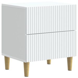vidaXL Noćni ormar Bijela 43 x 34,5 x 48 cm Konstruirano drvo