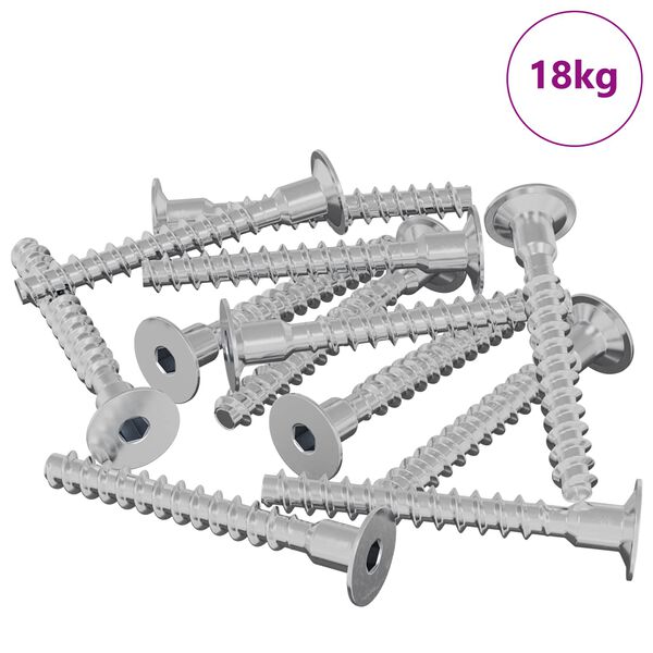 vidaXL Vijak 5143 pcs Cinkom premazano 5 x 40 mm Željezo