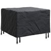 vidaXL Pokrov za namje&scaron;taj Crna 60 x 60 x 45 cm 210D Oxford tkanina