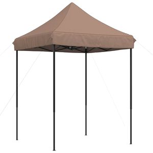 vidaXL &Scaron;ator za zabave 200 x 200 x 306 cm Smeđa Oxford tkanina