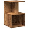 vidaXL Noćni ormarić staro drvo 35x35x55 cm konstruirano drvo
