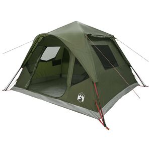 vidaXL Instant &scaron;ator s krovom Maslinastozelena 305 x 275 x 190 cm