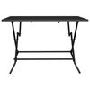 vidaXL Sklopivi vrtni stol antracit 110 x 80 x 72 cm od čelične mreže