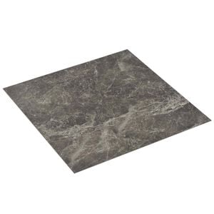 vidaXL Podne daske Crna 5,11 m&sup2; 55 kom. PVC