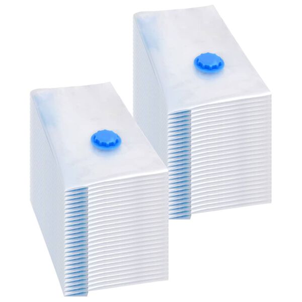 vidaXL Vakuumske vreće za odjeću 60 x 40 cm 50 kom