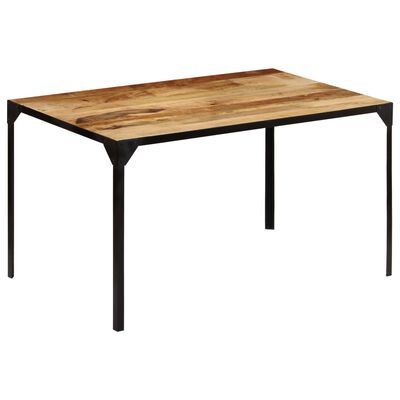 vidaXL Blagovaonski stol od masivnog drva manga 140 x 80 x 76 cm